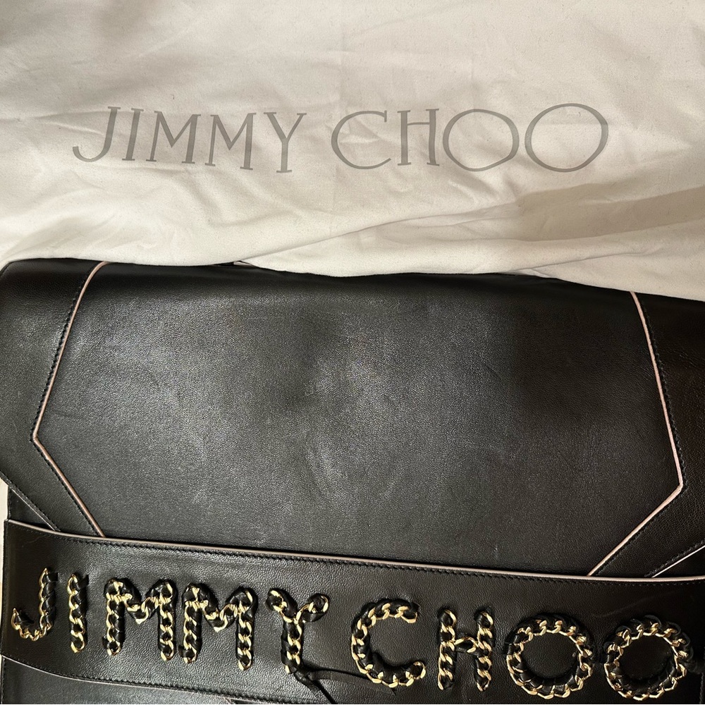 Jimmy choo black bag